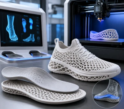 آرتھوٹک انسولز اور 3D-مطبوعہ جوتے: کس طرح 3D سکیننگ + AI اور اضافی مینوفیکچرنگ پاؤں کی صحت اور جو...
